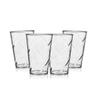 Imagem de Kit 4 Copos Twister 700 Ml Transparente Acrílico