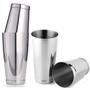 Imagem de Kit 4 Coqueteleiras Inox Profissional Boston Drink 2 Copos