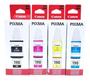 Imagem de Kit 4 cores refil de tinta original canon 190