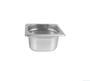 Imagem de Kit 4 Cubas Gastronomica Inox GN 1/6x100mm (176x162mm) - Brasinox