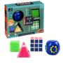 Imagem de Kit 4 Cubo Mágico Brinquedo Infantil Variados