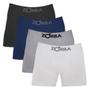 Imagem de Kit 4 Cueca Masculina Seamless Boxer Box Algodao Cotton Sem Costura Zorba Com Maior Conforto