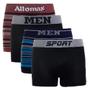 Imagem de Kit 4 Cuecas Boxer Adulto Masculino