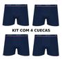 Imagem de Kit 4 Cuecas Boxer Lupo Algodão Masculina Cotton Original - Lavi Baby Store