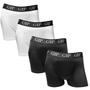 Imagem de Kit 4 Cuecas Boxer Masculina Microfibra Box Confortável Lisa