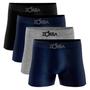 Imagem de Kit 4 Cuecas Boxer Masculino Zorba Algodão Sem Costura Original