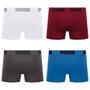 Imagem de Kit 4 Cuecas Boxer Puma Sem Costura Masculina