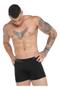 Imagem de Kit 4 Cuecas Masculina Lupo Boxer Lisa Original Poliamida Premium 