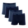 Imagem de Kit 4 Cuecas Mash Adulto Boxer Box Masculina De Cotton Algodão