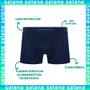 Imagem de Kit 4 Cuecas Microfibra Boxer Box Modelo Sem Costura Masculina Adulta