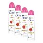Imagem de Kit 4 Desodorantes Antitranspirante Dove Go Fresh Romã e Verbena 150ml cada