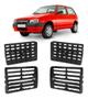 Imagem de Kit 4 Difusor Grade Ar Uno Mille Fiorino 95 96 97 98 99 2013