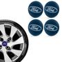 Imagem de Kit 4 Emblema Ford Azul para Calota GFM Aro 13 14 15