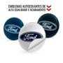 Imagem de Kit 4 Emblema Ford Azul para Calota Grid Aro 13 14 15