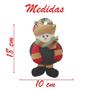 Imagem de Kit 4 Enfeites De Natal Com Lousa Boneco De Neve 18Cm