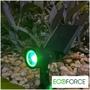 Imagem de Kit 4 Espeto Refletor Led Solar Externo Jardim Pro10LM Verde