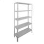 Imagem de Kit 4 Estante Aço 5 Prateleiras W3 10071