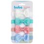 Imagem de Kit 4 Faixas Com Laço Infantil Coloridos 15317 - Buba
