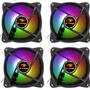 Imagem de Kit 4 Fan Gamer Led Multicolor Rgb 120x120mm