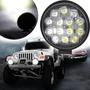 Imagem de Kit 4 Farol 14 Leds Milha Off Road Redondo 42W Jeep 12V/24V