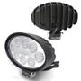 Imagem de Kit 4 Farol De Milha Auxiliar Oval 8 Led 6000K Lente Branca