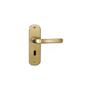 Imagem de Kit 4 Fechadura Interna e 2 Banheiro WC  Stilo Bronze - MGM