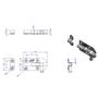 Imagem de Kit 4 Fecho Fio Redondo 2.5 Ref. 20925 Loth