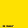 Imagem de Kit 4 folhas de Gelatina 50x60 Yellow 101