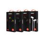 Imagem de Kit 4 Fone De Ouvido Super Bass Com Fio 1.2M E Microfone LELONG