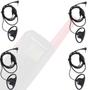 Imagem de Kit 4 Fones Concha P1 Para Rádio T400 T210BR T600