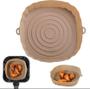Imagem de Kit 4 Forma De Silicone Fritadeira Air Fryer Antiaderente