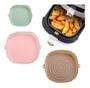 Imagem de Kit 4 Forma De Silicone Fritadeira Air Fryer Antiaderente