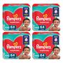 Imagem de Kit 4 FRALDAS PAMPERS SUPERSEC XXG COM 64 UNIDADES
