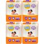 Imagem de KIT 4 Fraldas Pom Pom Derma Protek Jumbo Tamanho XG 20 unidades