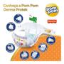 Imagem de KIT 4 Fraldas Pom Pom Derma Protek Mega Tamanho P C/ 54 Unidades