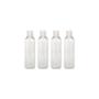 Imagem de Kit 4 Frascos Viagem Shampoo Creme Sabonete 100ml Com Tampa Fliptop