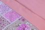 Imagem de Kit 4 Fronhas Estampado Rose 70 X 50 100%algodao 180fios
