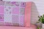 Imagem de Kit 4 Fronhas Estampado Rose 70 X 50 100%algodao 180fios