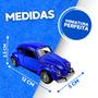 Imagem de Kit 4 Fusca Carrinho Fusquinha Miniatura Ferro Fricção Porta