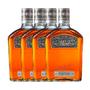 Imagem de Kit 4 Garrafas Whisky Jack Daniels Gentleman 1 Litro