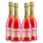 Imagem de Kit 4 Gaseificado Sem Álcool Gotas Garibaldi Rosé - 660mL