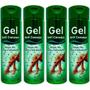 Imagem de Kit 4 Gel Massageador Anti Cansaço 220G Pernas, Pés, Costas