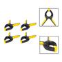 Imagem de Kit 4 Grampos Sargento Multiuso P/ Marceneiro 9 Pol. 225mm