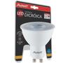 Imagem de Kit 4 Lâmpada Led Dicróica 4,8w Gu10 Luz Quente 2700k