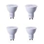 Imagem de Kit 4 Lampada Mr16 Led 6W Dicroica 3000K Branco Quente Lup06