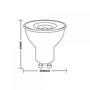 Imagem de Kit 4 Lâmpadas LED Taschibra Dicroica TDL 50 MR16 7W GU10