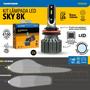 Imagem de Kit 4 Lâmpadas Ultra Led Sky HB3 8K 8200 Lumens