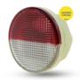 Imagem de Kit 4 Lanterna Luz de Cortesia da Porta Redonda + Soquete e LED Chevrolet Monza Tubarão Opala Caravan Kadett