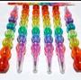 Imagem de Kit 4 Lapiseira troca ponta bolinhas de cristal coloridas!