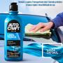 Imagem de Kit 4 Limpa Vidros Automotivo Autocraft Proauto 500ml